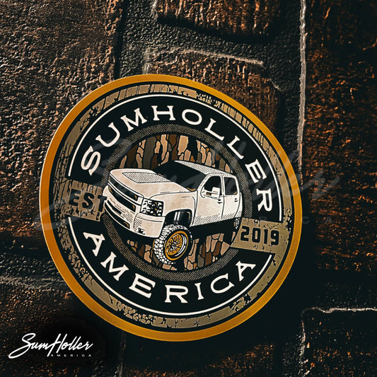 Sumholler America sticker