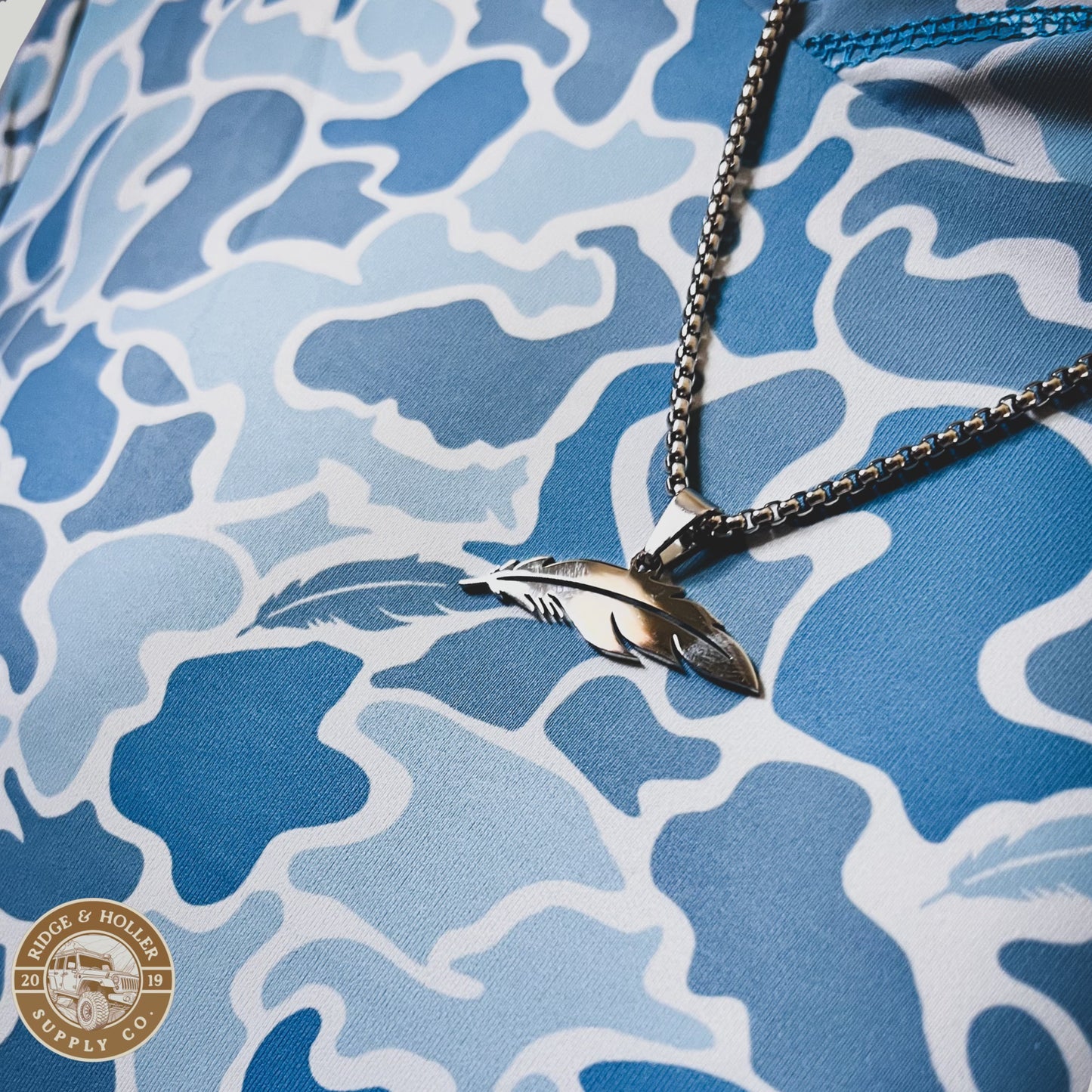 RH Performance Hoodie-Bluegrass Camo