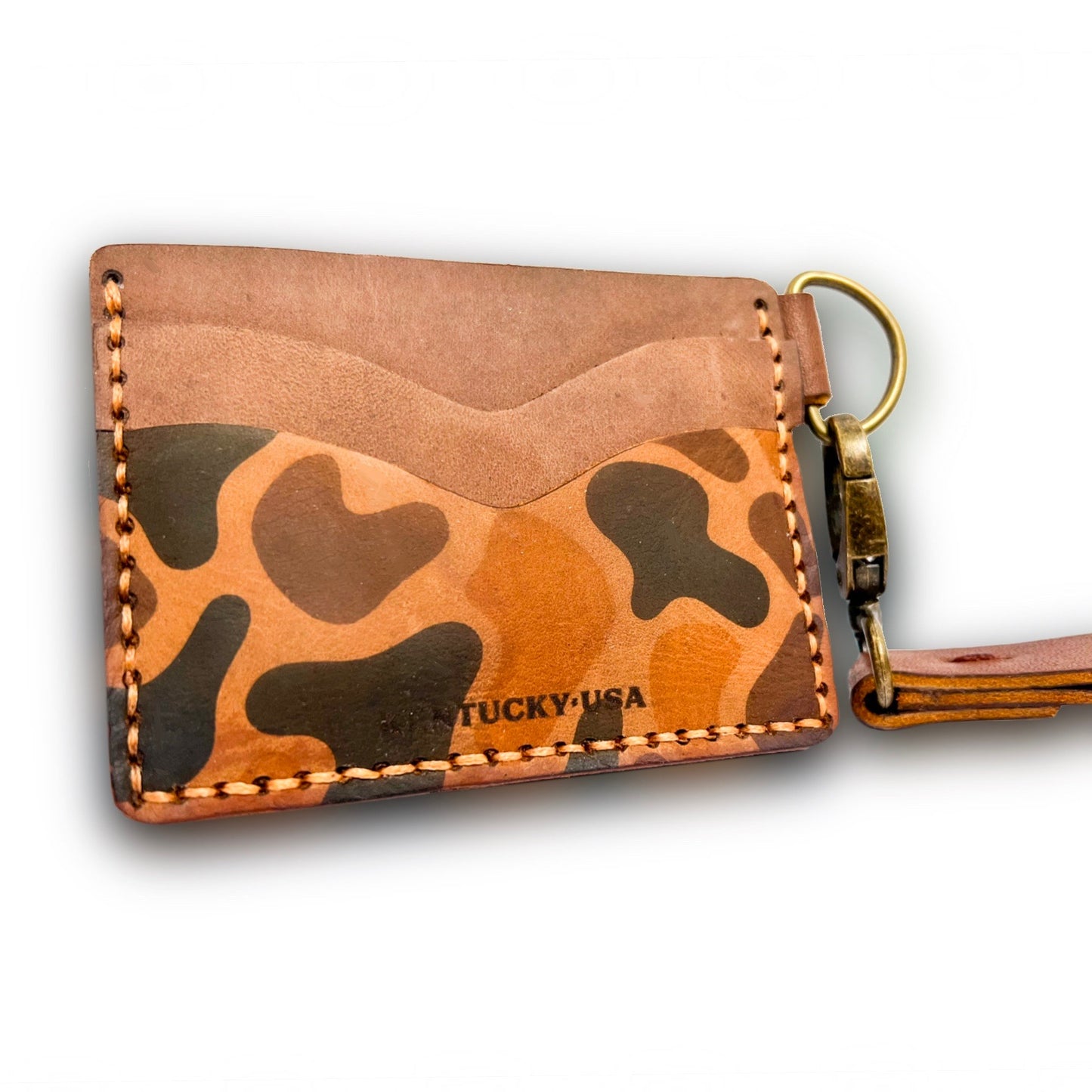 Stick Around Camo Wristlet