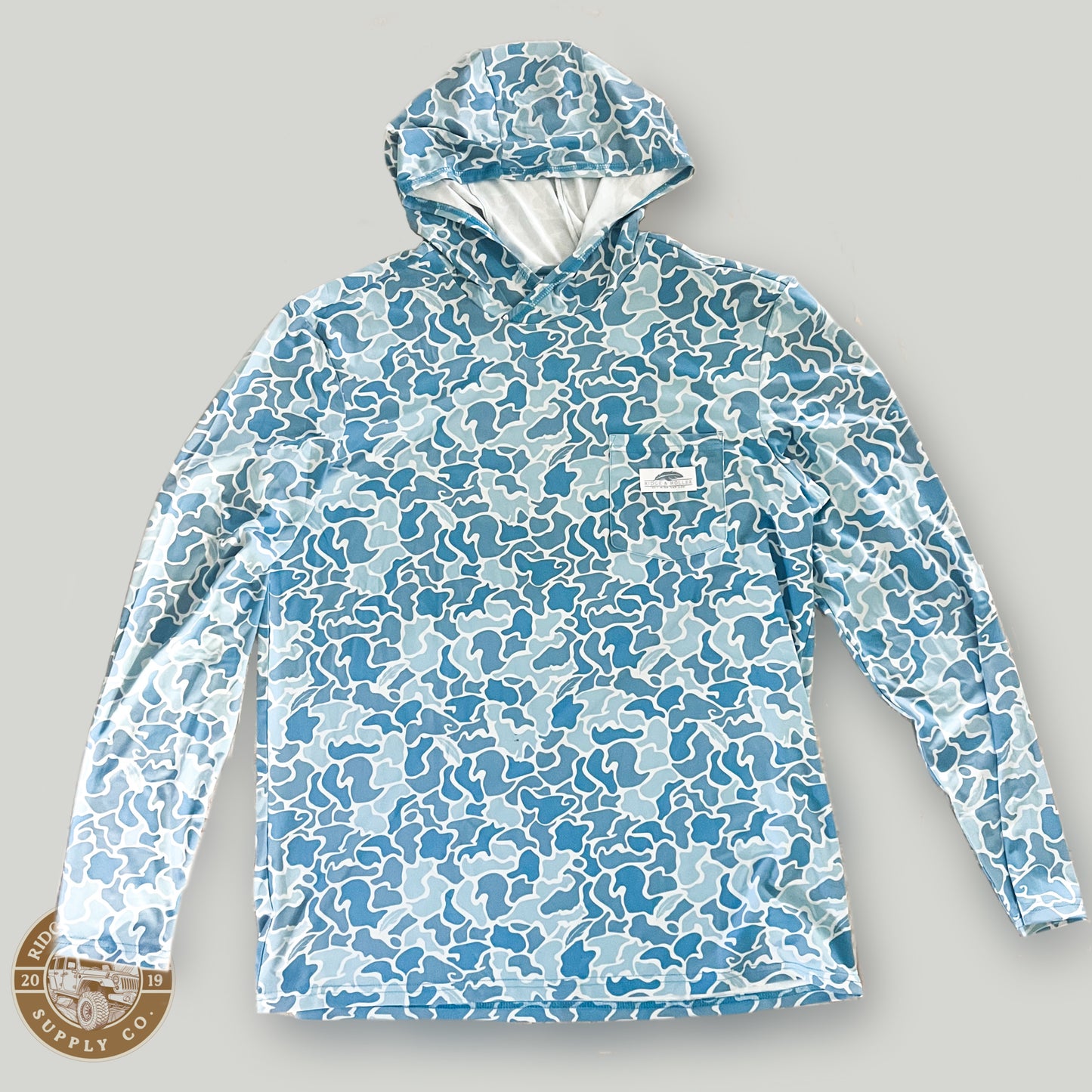 RH Performance Hoodie-Bluegrass Camo